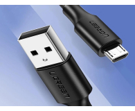 UGREEN Kabel USB do Micro USB 	US289 QC 3.0 2.4A 0.25m czarny - 1489116 - zdjęcie 3